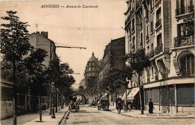 CPA ASNIERES Avenue de Courbevoie (413562)