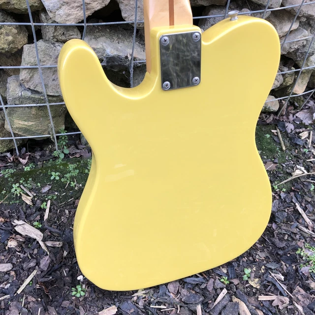 Squier Silver Series Telecaster Fabriquée au Japon années 1990 - Blonde / Jaune 2
