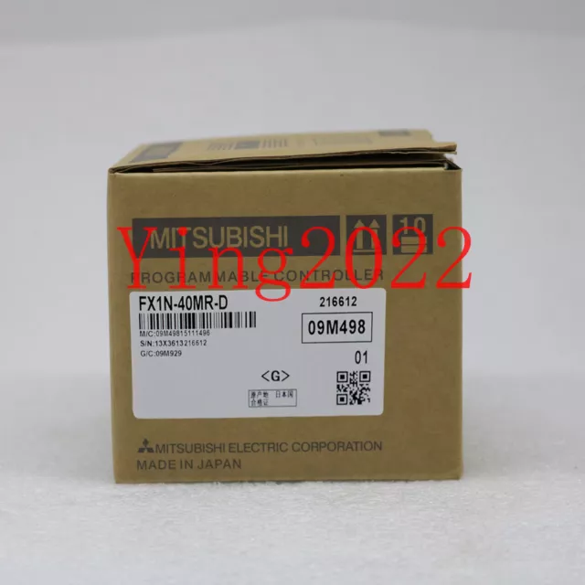 1PC New Mitsubishi PLC FX1N-40MR-D Programmable Controller IN BOX FAST SHIP