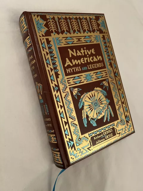 NATIVE AMERICAN MYTHS AND LEGENDS by Richard Erdoes ~Bonded Leather~