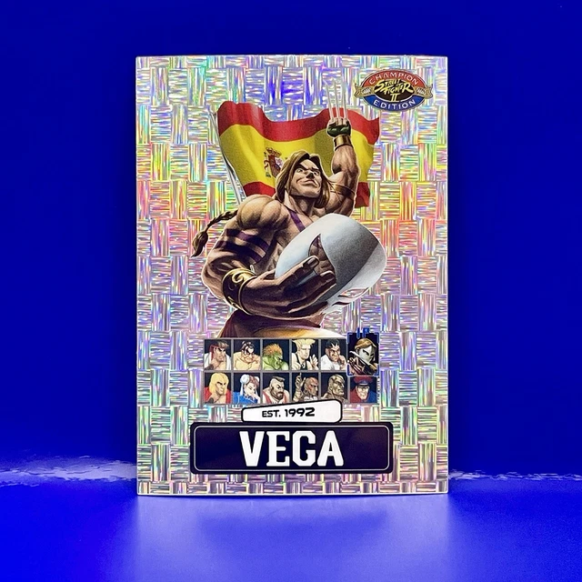 STREET FIGHTER PSAマガジンBlue Star VEGA Zangief Street Fighter June 2025 PSA Magazine Street Fighter