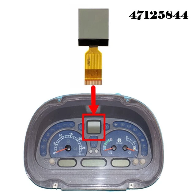 1 quadro strumenti display centrale per New Holland Traktor T Ts Tla