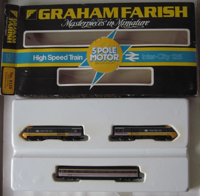 GRAFAR 8126 HST 125 Set Executive Livery , Inter-City 125, mit neuen ...