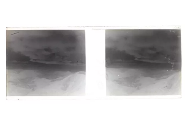 France Photo Amateur Stereo L12n12 Plaque de verre Vintage NEGATIF