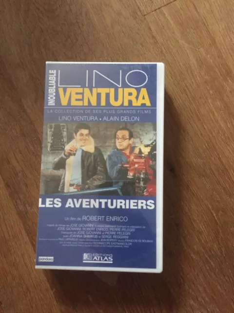 CASSETTE VIDEO VHS CINEMA LINO VENTURA LES AVENTURIERS delon reggiani  NEUF