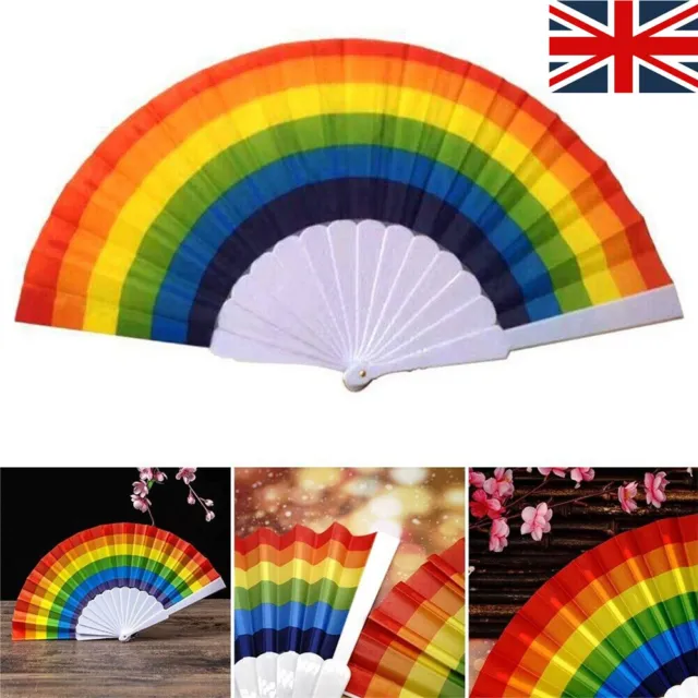 Chinese Spanish Fans Dance/Party Hand Held Folding For Decoration And Wedding UK