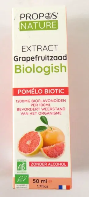Pomélo Biotic 1200mg - Extrait de pépins de pamplemousse Bio