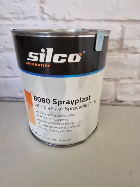 Silco 8080 Sprayplast 2K Sprayable Putty 1.5Kg