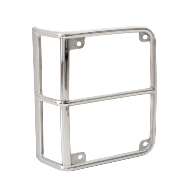 Smittybilt 8465 Tail Light Guard 07-18 Wrangler Jk Polished Stainless