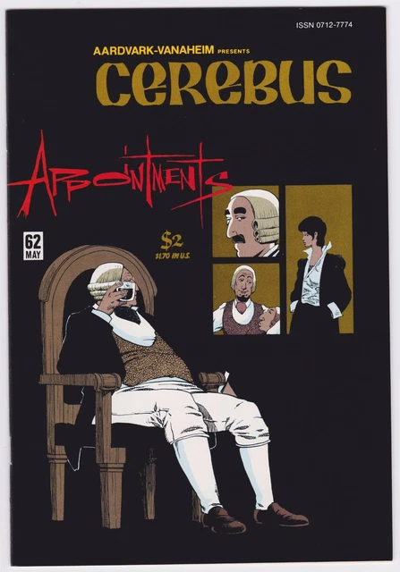 Cerebus #62 1984, Aardvark-Vanaheim David Sim VG to EX