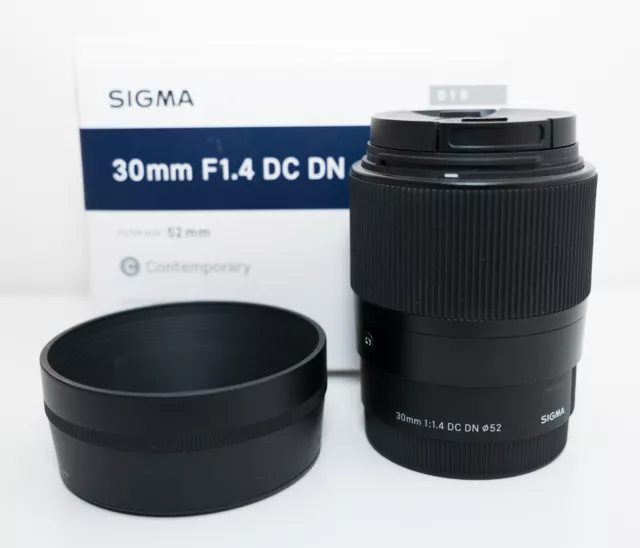 Sigma 30mm F/1.4 DC DN Objektiv  für Sony E-Mount, OVP