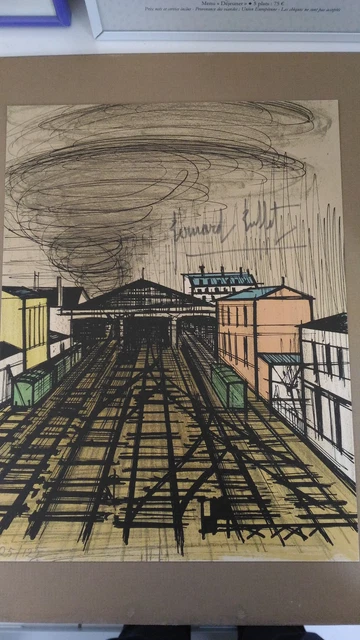 Bernard BUFFET - Carmen, Lithographie signée dans la planche - Art Bernard BUFFET - Carmen, Lithographie signée dans la planche - Art