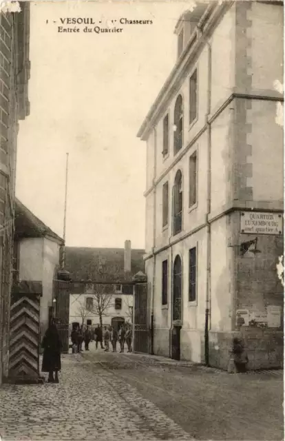 CPA VESOUL - Chasseurs - Entrée du Quartier (636113)