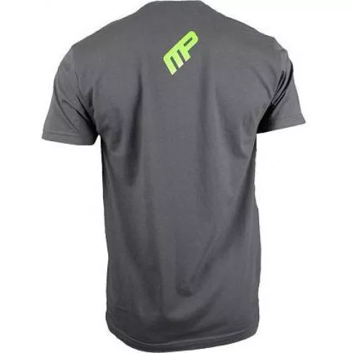 Musclepharm Sportswear Mens Performance T-shirt Grey Marl (MPTS522) S - T-Shirts