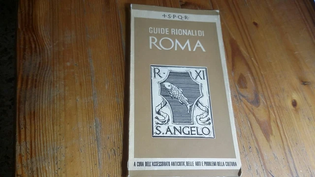 Guide rionali di Roma - S. Angelo - Palombi Editore, 1 vol, 1mg23