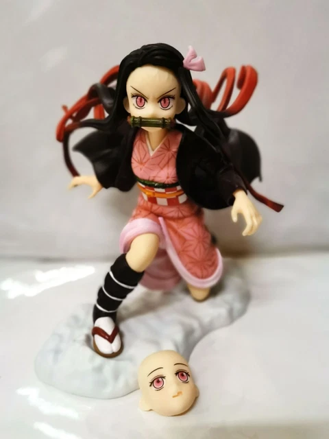 Anime 15cm Demon Slayer Figure Kimetsu no Yaiba Agatsuma Zenitsu Kamado PVC Toys