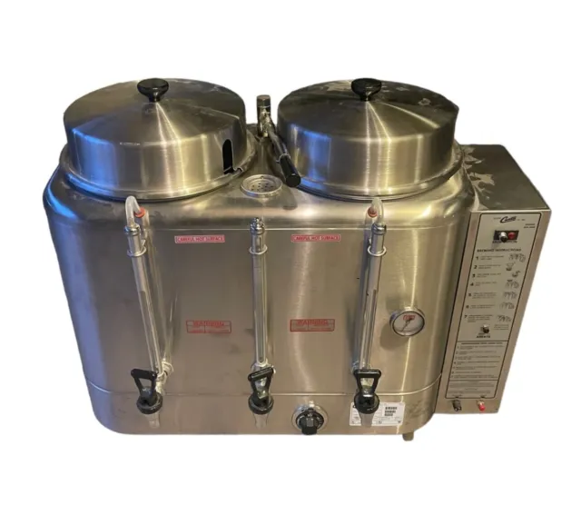 Curtis RU-300-12 Twin 3 Gallon Automatic Coffee Brewer Urn.