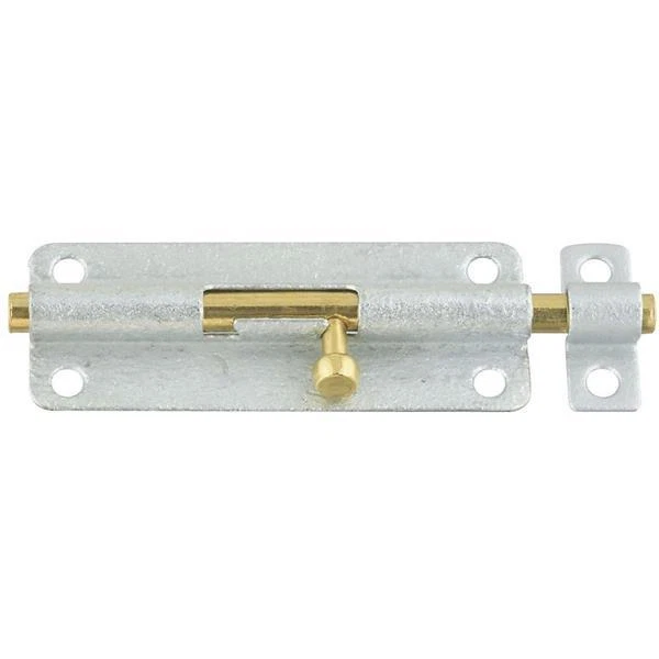 5 Pk Galvanized Steel 5" Door Chest Cabinet Barrel Bolt Latch