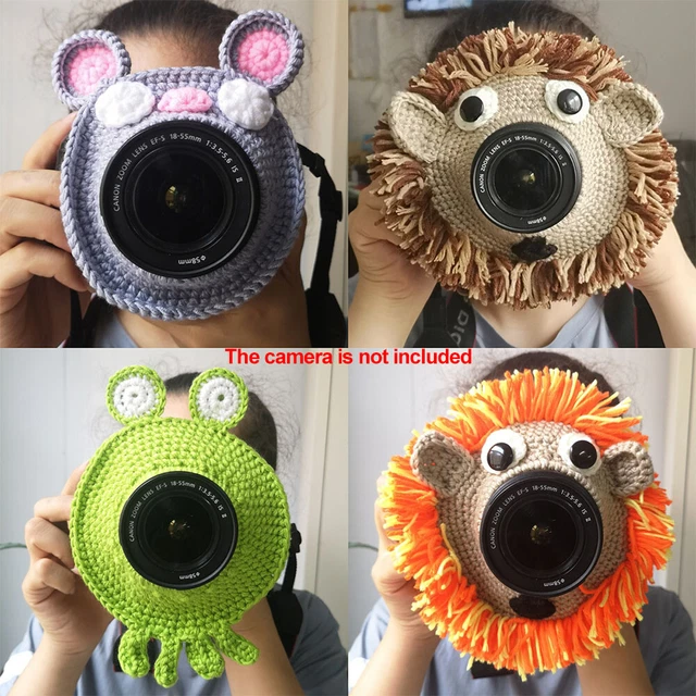 Photography Props Cute Animal Lens Accessory Teaser Toy Camera Buddies Posing.