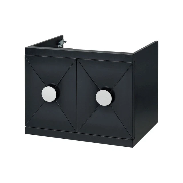 23.6 Inch Vanity-Black Finish - Furniture - Vanity - 2499-BEL-4547108 - Bailey