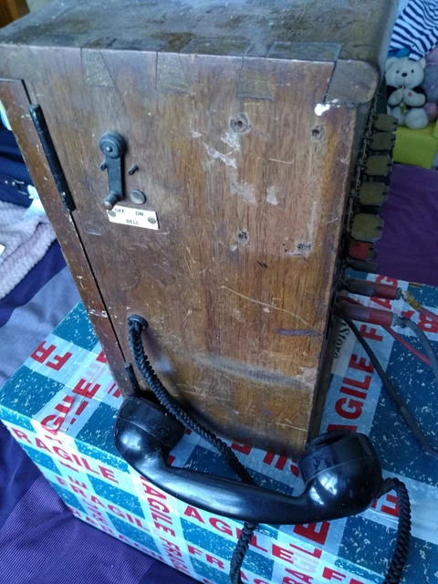 VINTAGE RAILWAY Telephone Exchange £40.00 PicClick UK
