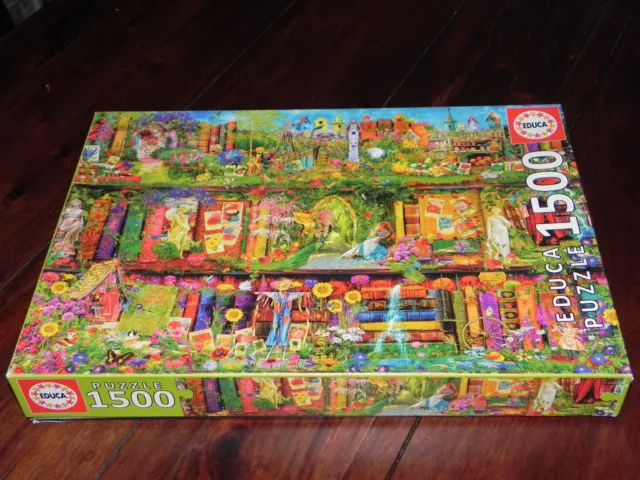 Puzzle / Educa - The Garden Shelf (Das Gartenregal) - 1500 Teile (vollständig)