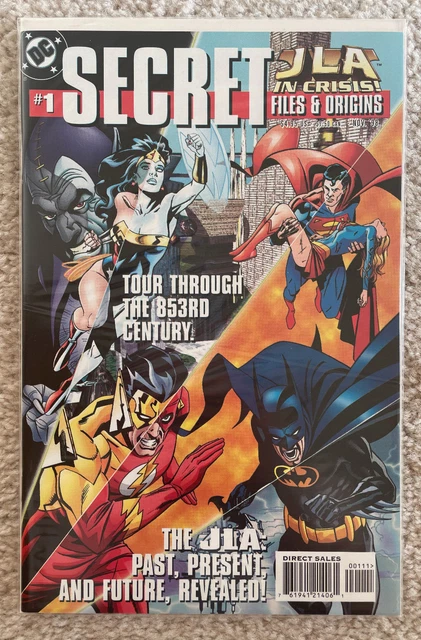 JLA in Crisis! Secret Files & Origins #1 DC Comics November 1998 Batman Superman