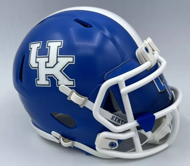 Custom Riddell Speed Mini Football Helmet - Kentucky Wildcats
