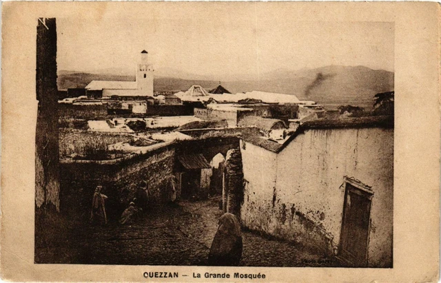 CPA AK OUEZZAN La Grande Mosquée MAROC (796992)