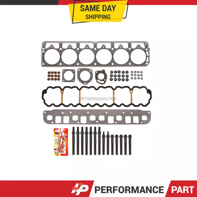 Head Gasket Bolts Set for 99-03 Jeep Grand Cherokee TJ Wrangler 4.0 12V VIN S V