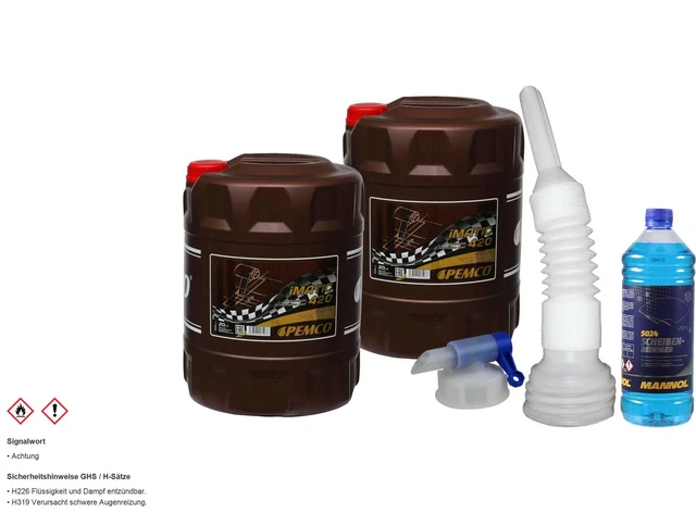 40L pemco Huile pour Boîte à Vitesse Automatique Imatic 420 Atf Iid Oil Incl.