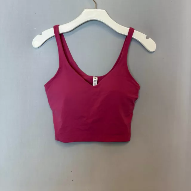 LULULEMON ALIGN TANK Top Cropped Women's Size 8, Army Green $55.24 -  PicClick