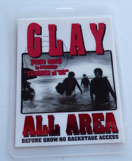 GLAY pure soul TOUR 1998 DVD 台湾正規販売品 GLAY pure soul TOUR 1998 DVD 台湾正規販売品