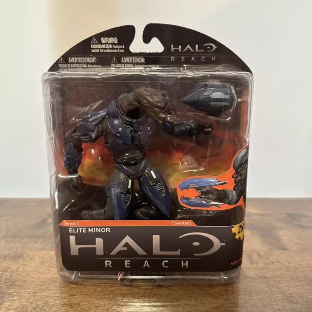 Halo Reach Series 1 Elite Minor Blue Action Figure Mcfarlane Toys 2010 Read