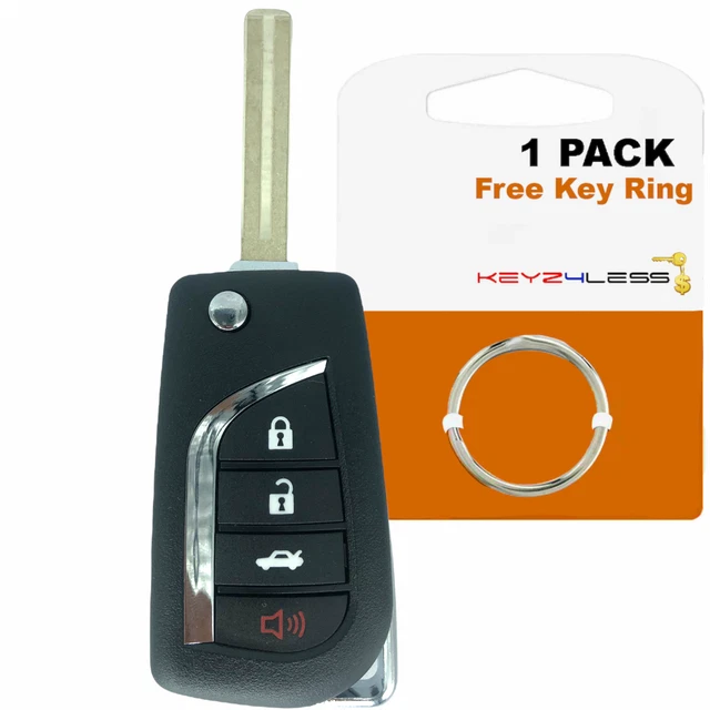 For 2020 2021 Toyota Corolla Keyless Entry Remote Flip Key Car Fob HYQ12BFB