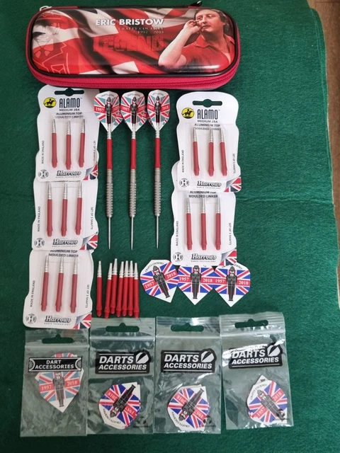 LEGEND DARTS ERIC BRISTOW 22g セット Legend Darts Eric Bristow 90% Silver Steel Tip Tungsten Ring