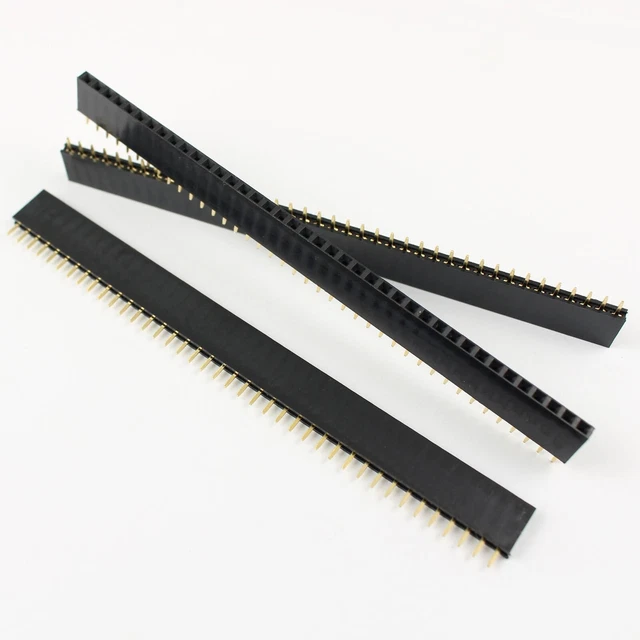 Factory Price Single Row 40 Pin 2.54mm Male Pin Header - Buy Factory