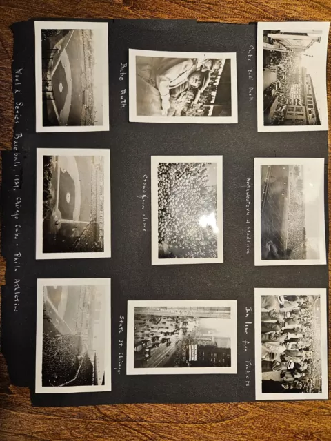 Original Babe Ruth Photograph at 1929 World Series