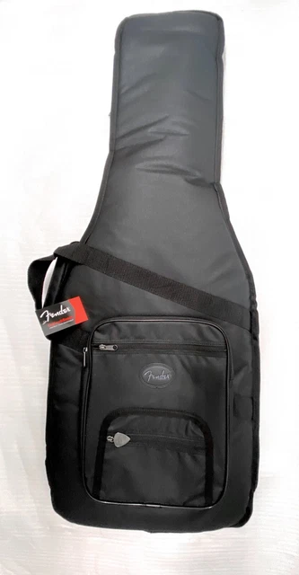 Mercatino Musicale Tracolla Per Chitarra Originale Fender - Nera In Nylon Regolabile Con Logo Fulmine Cinturino Fender 099-0613-106 - Foto 4