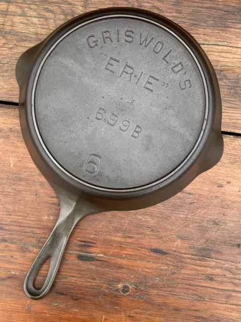 Griswold’s Erie #6 Cast Iron Skillet