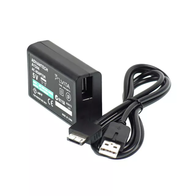 Wall Charger AC Power Adapter Charging Cable For Sony Ps Vita 1000 Series PSV