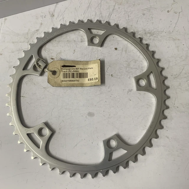 カンパレコード11sチェーンリング50ー34T CAMPAGNOLO SUPER RECORD 50T 11S チェーンリング アウター