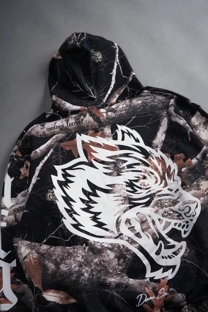 Darc Sport WOLVES CLUB WESTERN V2 PIERCE HOODIE BLACK L ダルクスポーツ ウルフクラブ ウエスタン フーディー パーカー ブラック 黒 狼 Wolf Loyalty 