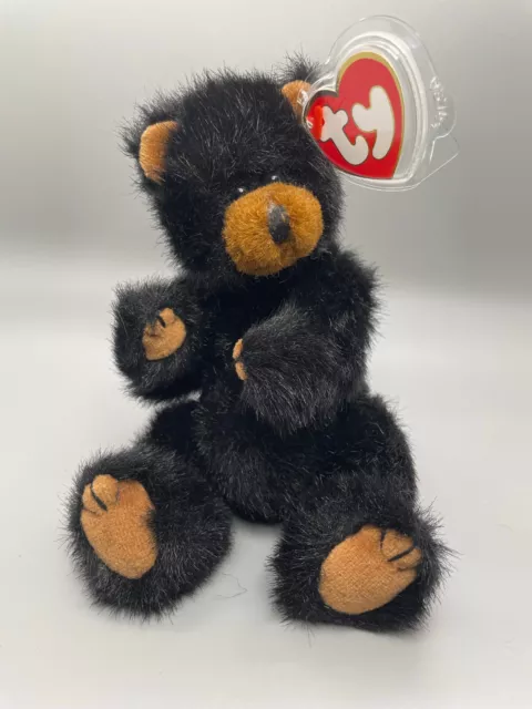 TY Attic Treasures "Ivan" Retired Vintage Beanie Babies Soft Toy With Tag