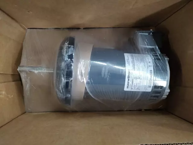 MARATHON 5KCP39SNB482S Condenser Fan Motor, 1 HP, 1075 rpm, 60 Hz 3 phase, HVAC
