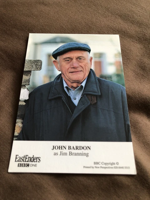 John Bardon (Eastenders) Unsigned Cast Card