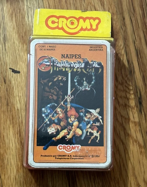 1985 Thundercats  Cromy Argentina Complete  Rare w/Stickers Mint Never Played