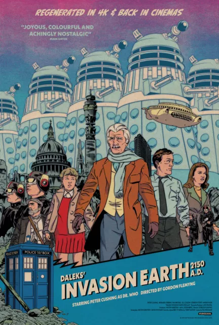 Les Daleks envahissent la Terre - Combo 4K UHD + Bluray