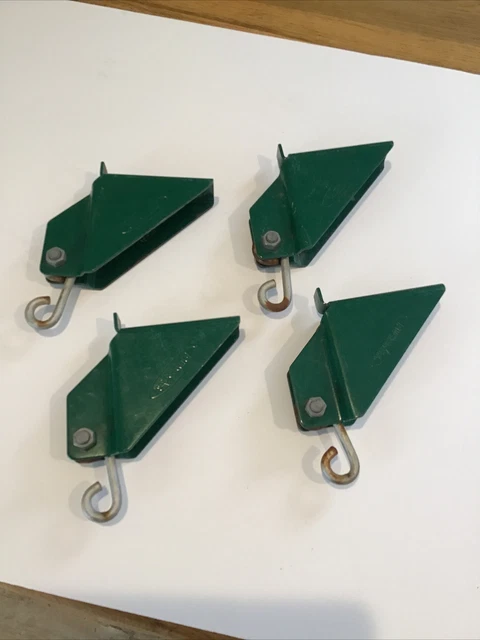 Lot of 4 Playstar Swing Bracket Heavy Gauge Steel 2 Pair swivel pivoting