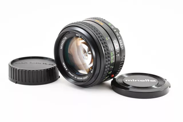 Minolta MD Rokkor 50mm f/1.4 Standard Prime Lens for SR MD Japan [N.Mint] M1623